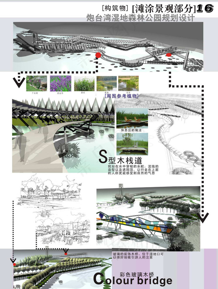 上海炮*湿地公园规划设计图(17...