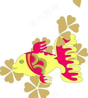 原创卡通鱼设计图片