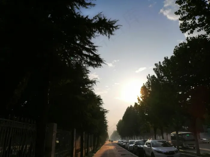 早晨的太阳