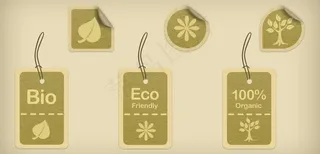 复古环保小吊牌图片