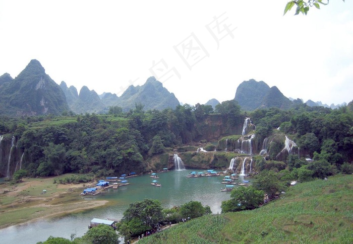 德天瀑布图片