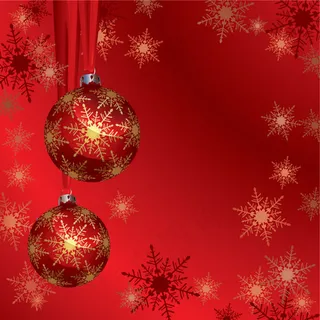 明亮的圣诞节华丽花纹背景矢量