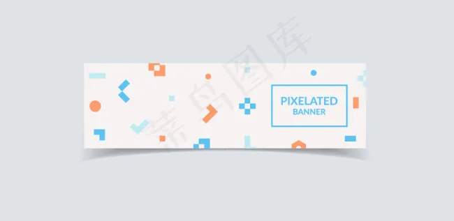 清新时尚创意几何元素bannerai矢量模版下载