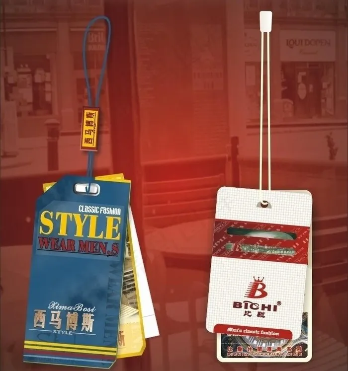 服装吊牌图片cdr矢量模版下载