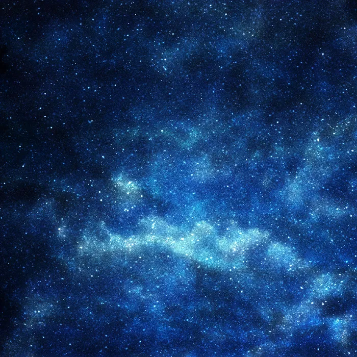 2张蓝色璀璨星空背景高清