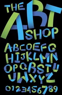 创造性的字母设计矢量集03