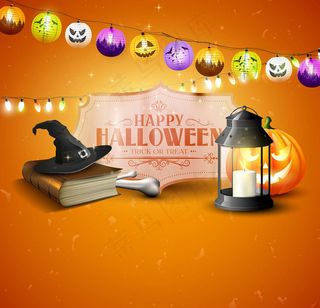 万圣节创意广告