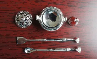 泓盛珠宝 纯银小香炉图片