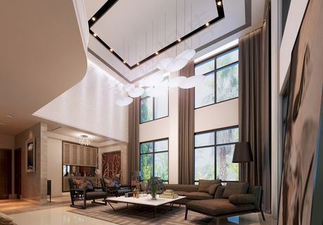 中式客厅装修设计效果图