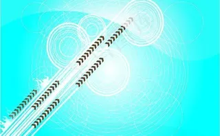 蓝色背景矢量素材图片