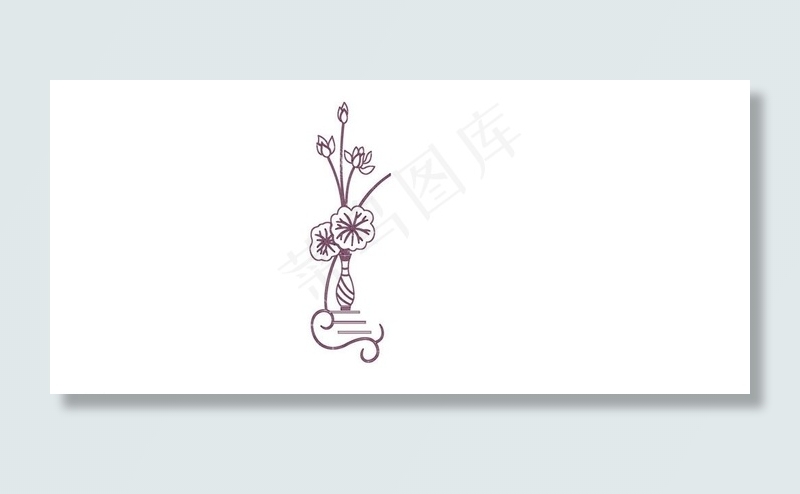 平开门荷花图片