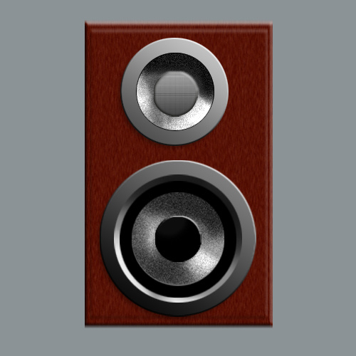 立体音响psd模版下载