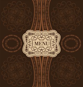 西餐厅菜单封面