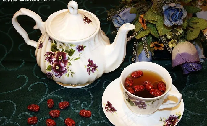 红枣茶图片