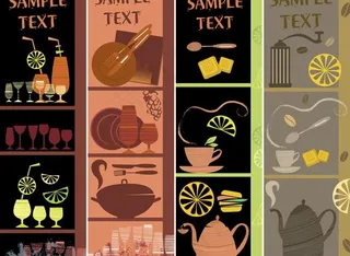 咖啡主题矢量素材图片