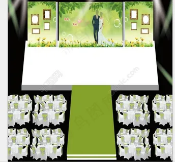 婚礼现场效果图