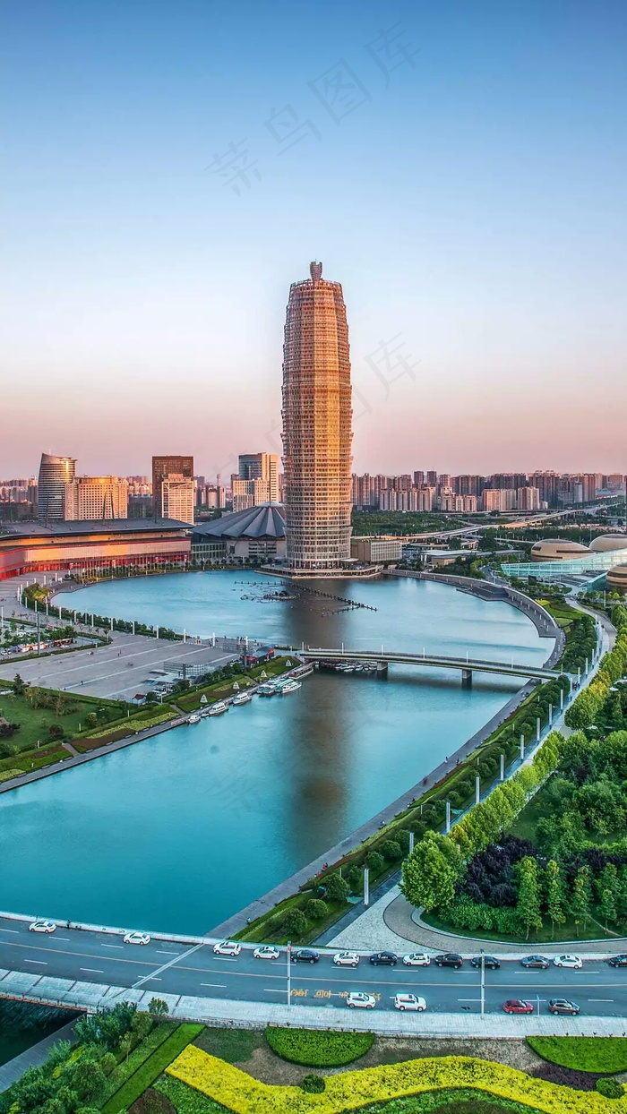 现代化城市建筑高清摄影图片