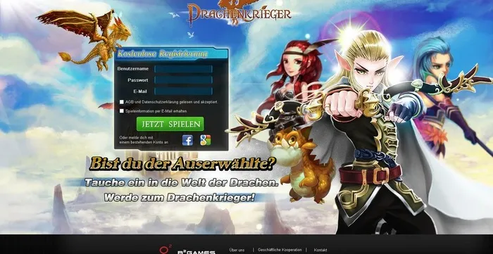 勇者之塔落地页面图片psd模版下载