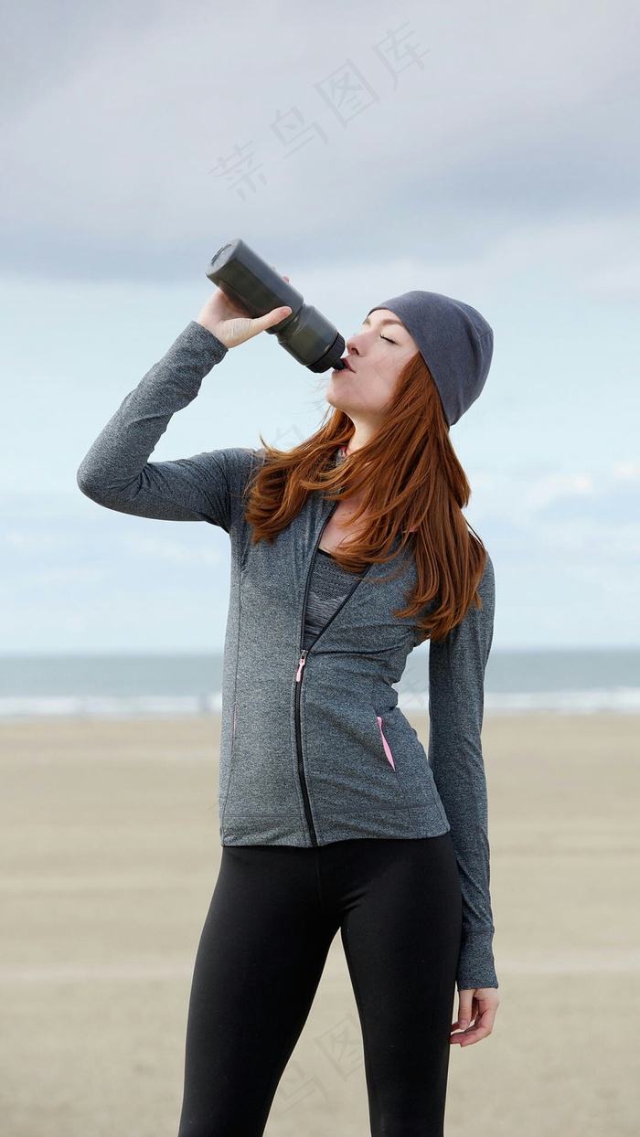 运动达人外国美女高清摄影图片