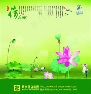 荷花赋图片