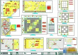 龙华美丽AAA花园商业街完整cad...