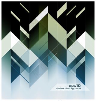 摘要现代背景与几何图形