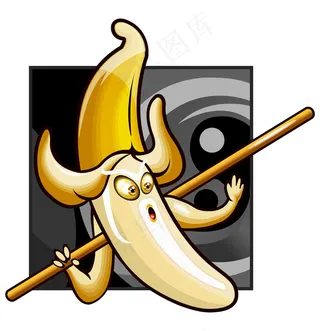 卡通水果图像01矢量素材