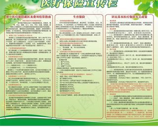 医疗保险宣传栏图片