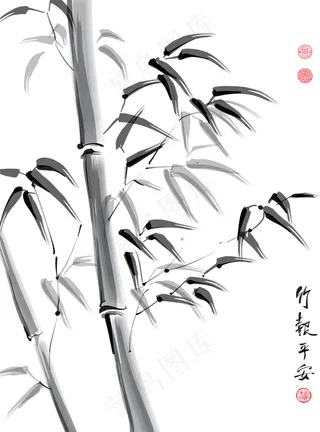 向量的中国新年书法条幅翻译：好风水