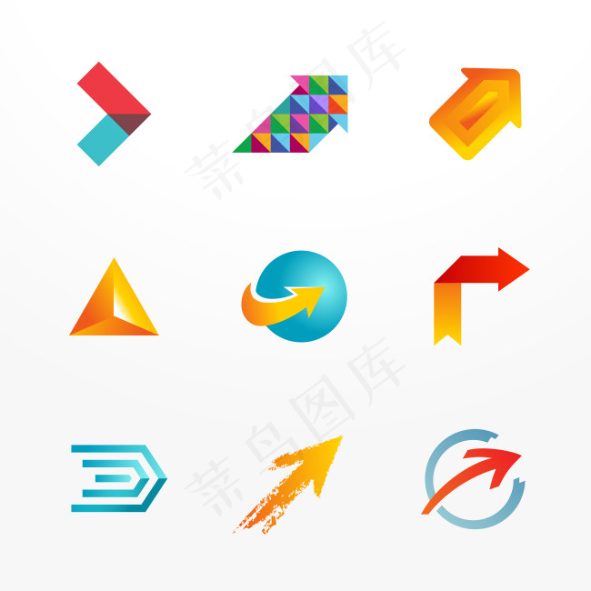 时尚简约LOGO设计矢量素材eps,ai矢量模版下载