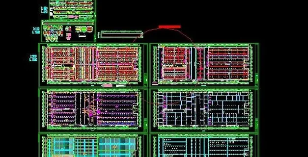 大型工厂电气设计原理图