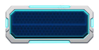 炫彩科技按钮源文件,免抠元素