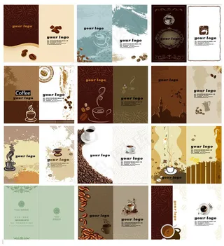 咖啡厅西餐厅名片设计PSD素材