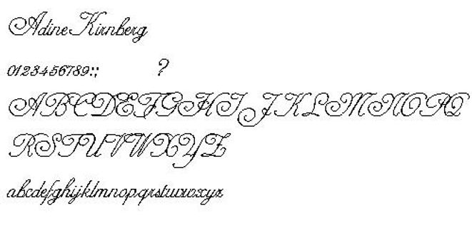 AdineKirnberg 英文字...