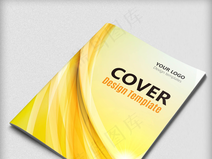 2017金色企业画册封面设计