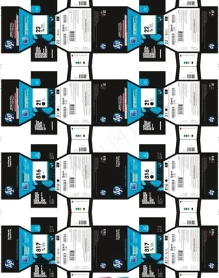 惠普22 21 816 817包装...