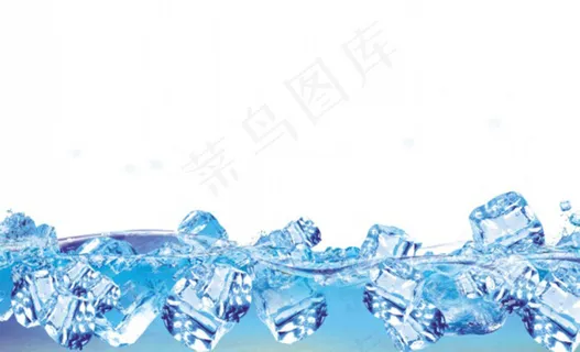夏季冰爽海报