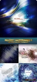 流线炫目光芒背景