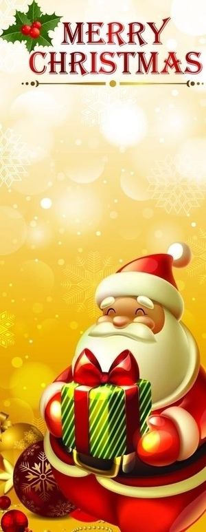 圣诞展架易拉宝图片