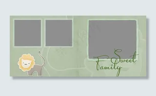 卡通小狮子相册图片