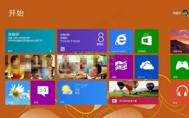 indows8微软flash片头
