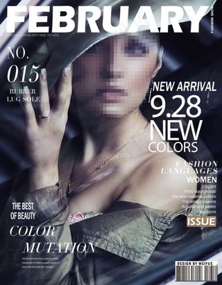 高端国外封面杂志