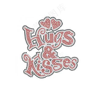 位图 烫钻 几何 形状 心形 免费...