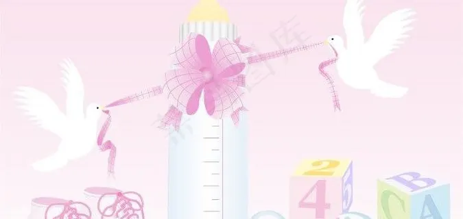 婴儿用品矢量素材图片 婴儿用品矢量素材图片