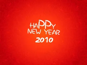 2010元旦新年快乐PPT模板预览图