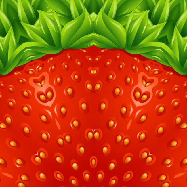 夏季草莓背景矢量素材eps,ai矢量模版下载