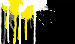 超酷的油漆喷溅流淌效果笔刷