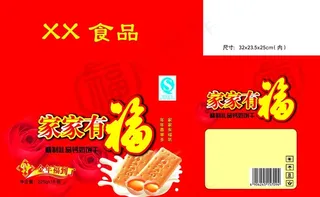 加加油服钙奶饼干图片