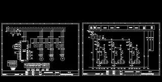 变频控制电机一控三设计方案图