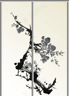 书法国画移门 书法国画移门